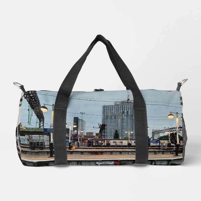 Bolso De Deporte Pequeño Vista de estación de Manchester (Anverso)