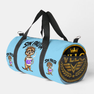 Bolso De Deporte Pequeño VLLC Sin Pauta Argentina Funny Political Meerkat 