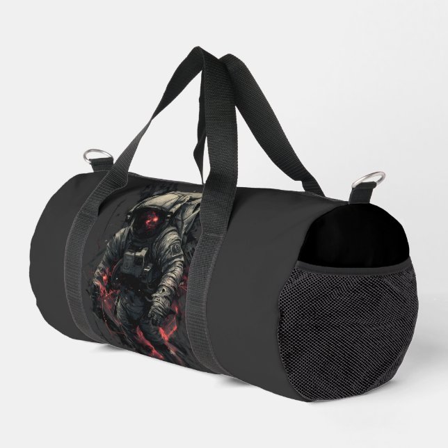 Bolso De Deporte Pequeño Void Walker Astronaut Heavy Metal Duffel Bag (Esquina derecha)