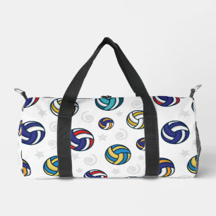 Bolso De Deporte Pequeño Volleyball Coloridos