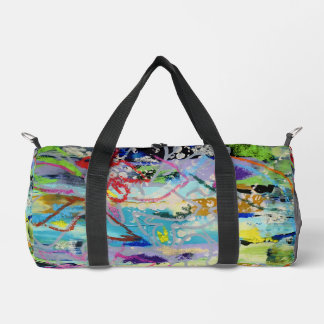 Bolso De Deporte Pequeño Warm Layers by Lydia's Art Sangria
