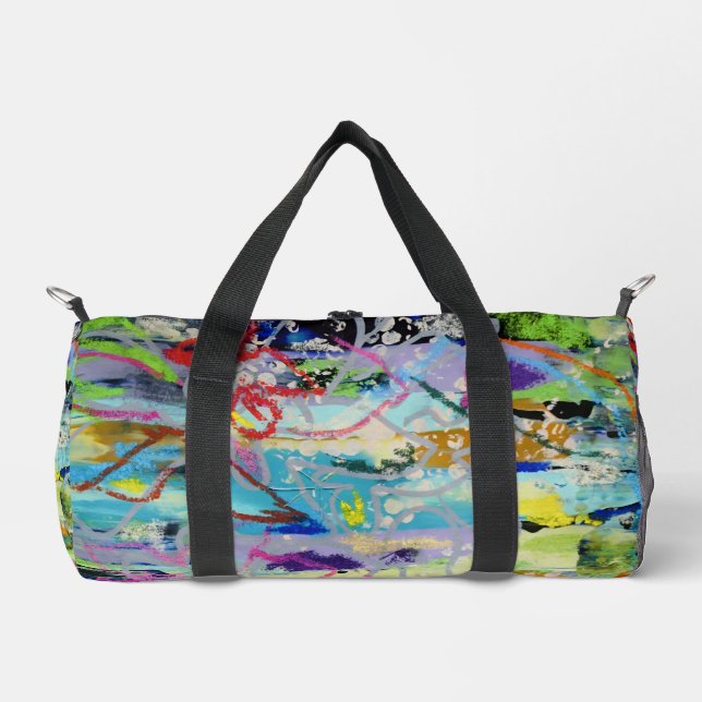 Bolso De Deporte Pequeño Warm Layers by Lydia's Art Sangria (Anverso)