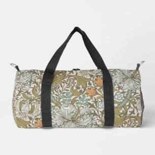 Bolso De Deporte Pequeño William Morris Golden Lily Blue Gold