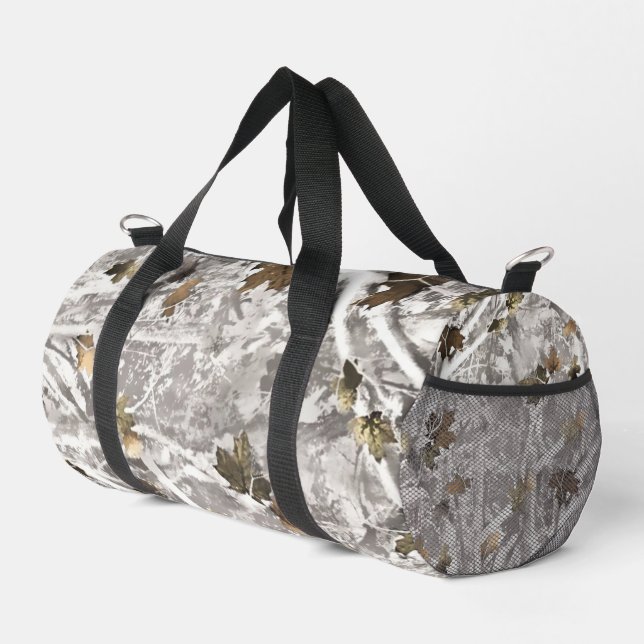 Bolso De Deporte Pequeño Winter Hunting Camouflage Look (Esquina derecha)