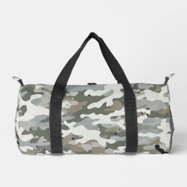 Bolso De Deporte Pequeño Winter Military Camouflage Pattern