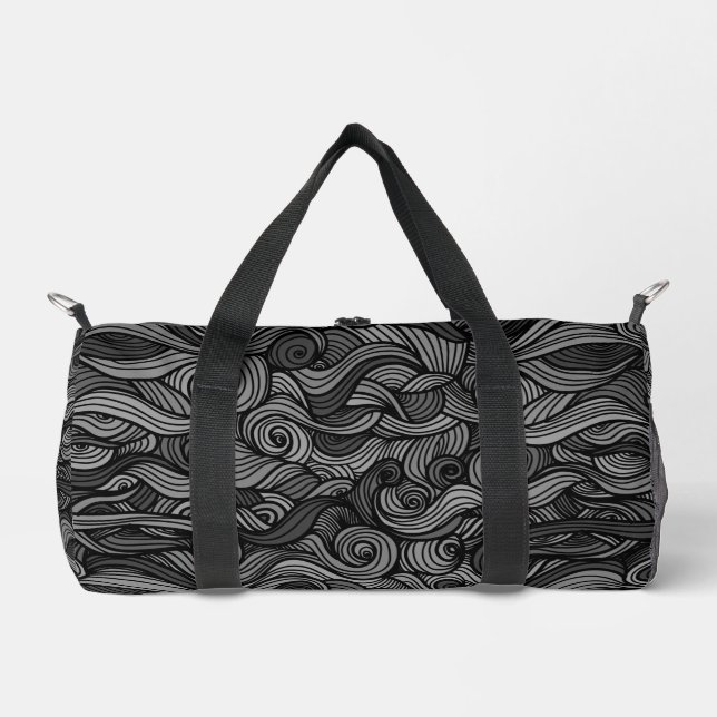 Bolso De Deporte Pequeño Wool Topped paisley (Anverso)