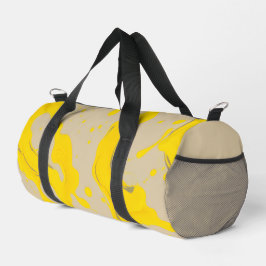 Bolso De Deporte Pequeño Yellow Organic Abstract