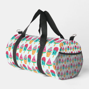 Bolso De Deporte Pequeño Yummy Ice Cream Triam Summer Vibe Pattern