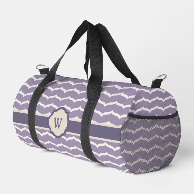 Bolso De Deporte Pequeño Zigzag Floreado (Esquina derecha)