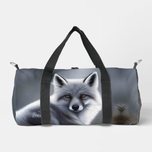Bolso De Deporte Pequeño Zorro plateado asombroso