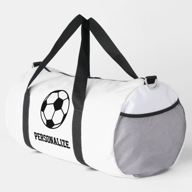 bolso de duffet deportivo de personalizado con log (Esquina derecha)