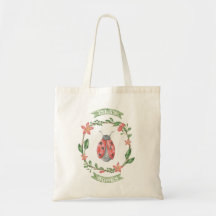 Bolso de encargo de la biblioteca del chica - tote