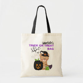 Bolso de encargo personalizado del truco o de la