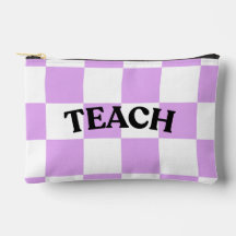 Bolso de enseñanza a cuadros