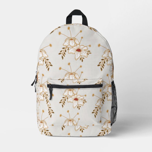 Bolso de flores vintage  (Anverso)