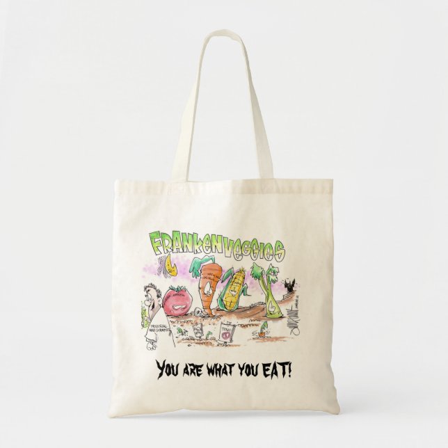 Bolso de FrankenVeggies Monsanto Eco (Frente)