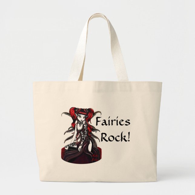 Bolso de hadas gótico de la "tierra" (Frente)