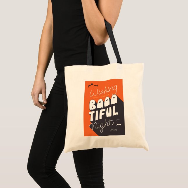 Bolso de Halloween personalizado o truco para trat (Anverso (producto))