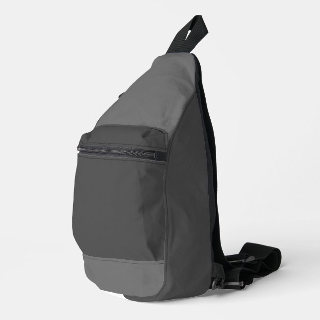 Bolso de hombro gris multicolor (Esquina derecha)