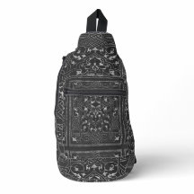 Bolso de hombro vintage negro