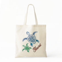 Bolso de Honu de la tortuga de Hawaii