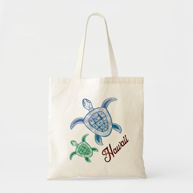 Bolso de Honu de la tortuga de Hawaii (Frente)