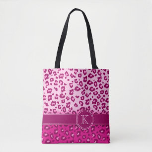 Bolso de impresión de animales con huella de leopa