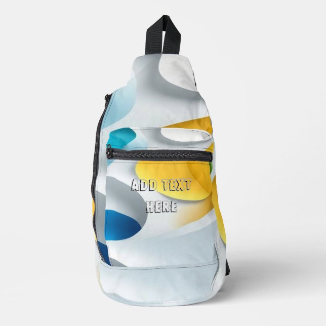 Bolso de inclinación simple de Guay con el texto a (Anverso)