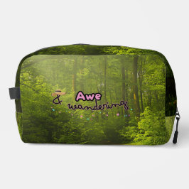 Bolso de inodoro forestal personalizable