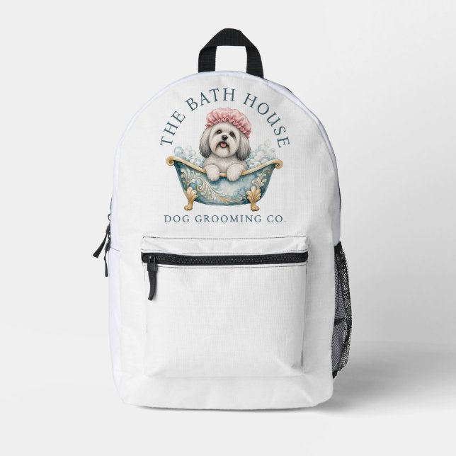 Bolso de kit de aseo para perro Lhasa Apso (Anverso)