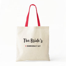 Bolso de kit de emergencia de la novia, bolsa de r