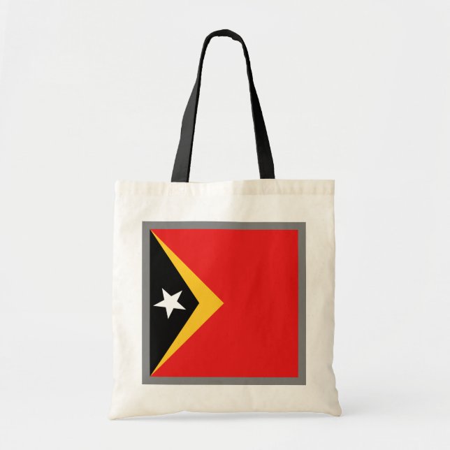Bolso de la bandera de Timor Oriental (Frente)