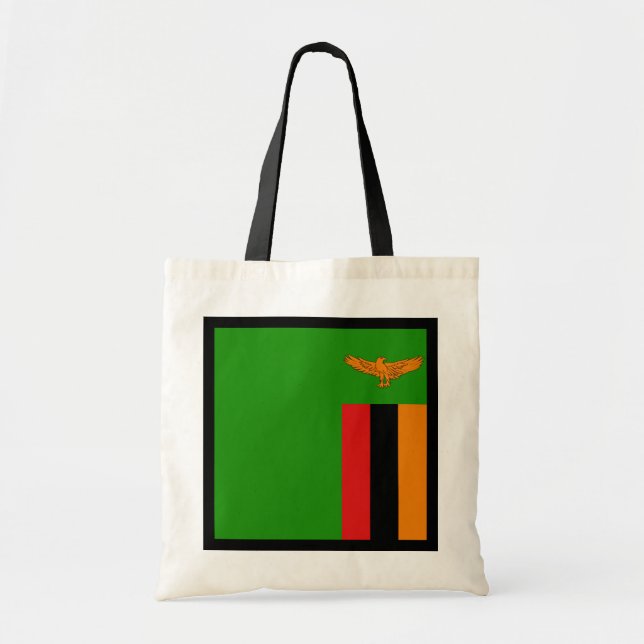 Bolso de la bandera de Zambia (Frente)