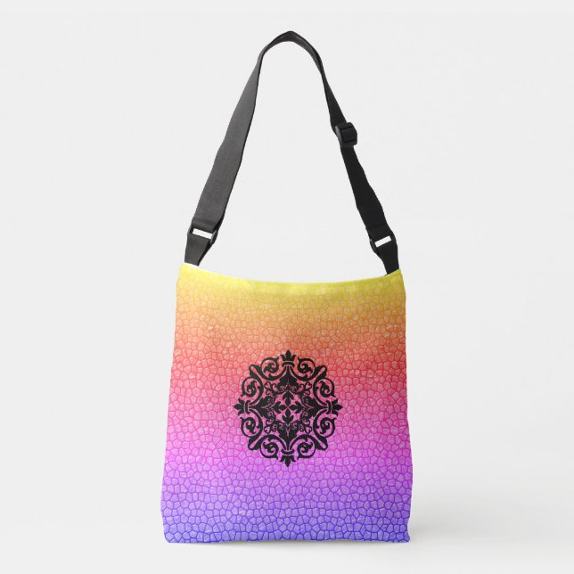 Bolso de la escala del dragón del arco iris de (Anverso)