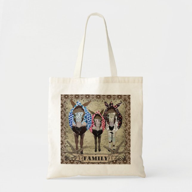 Bolso de la familia del burro (Frente)