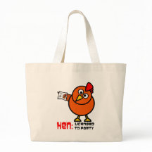 Bolso de la gallina del fiesta