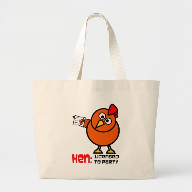 Bolso de la gallina del fiesta (Frente)