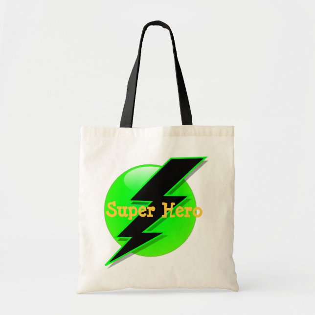 Bolso de la invitación del superhéroe (Frente)