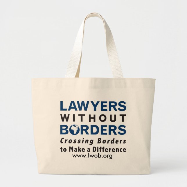 Bolso de la lona de LWOB (Frente)