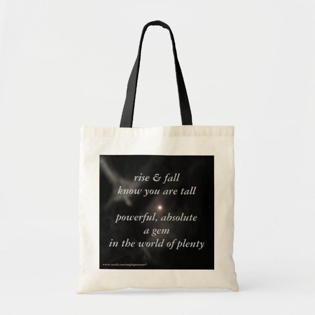 bolso de la luna de la "subida y de la caída" (Frente)