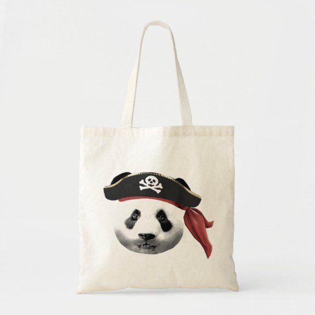 Bolso de la panda del pirata (Frente)