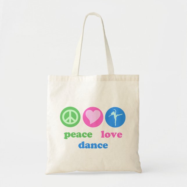 Bolso de la paz, del amor y de la danza (Frente)