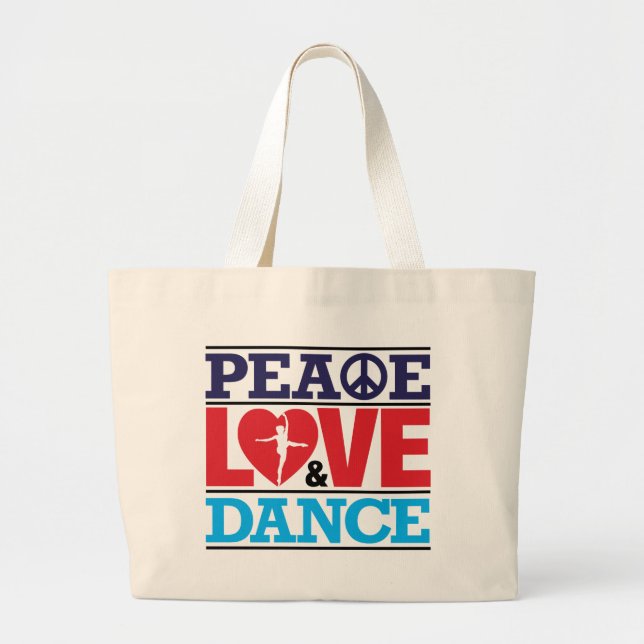 Bolso de la paz, del amor y de la danza (Frente)