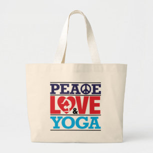 Bolso de la paz, del amor y de la yoga