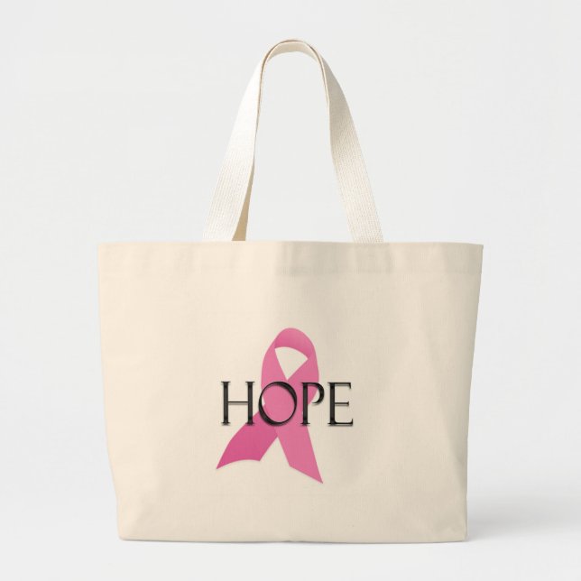 Bolso de la playa de la ESPERANZA del cáncer de (Frente)