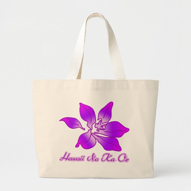 Bolso de la playa de la isla de la orquídea (Frente)