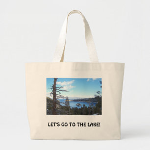 Bolso de la playa del lago Tahoe,