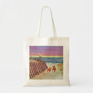 bolso de la puesta del sol del corgi