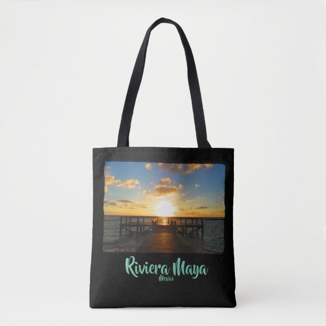 Bolso de la salida del sol del maya de Riviera (Anverso)