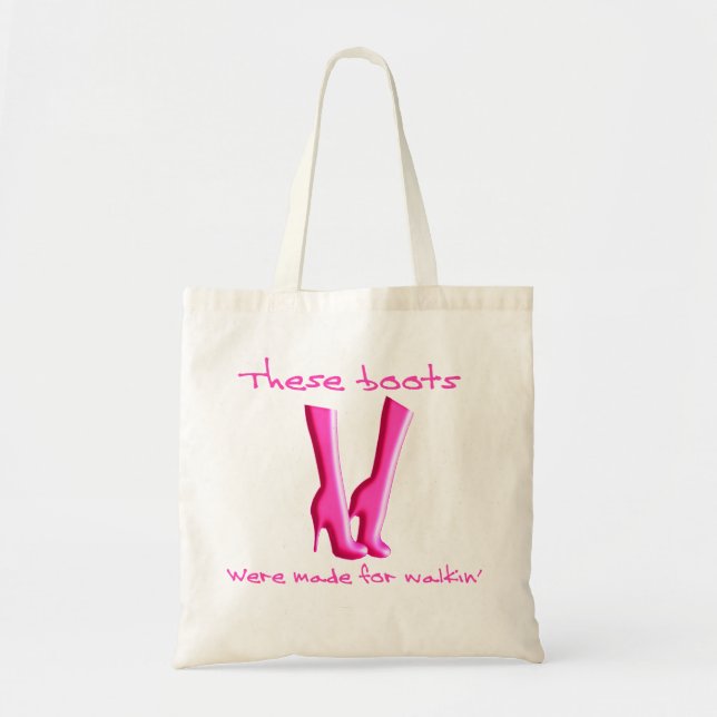 Bolso de las señoras - estas botas fueron hechas (Frente)